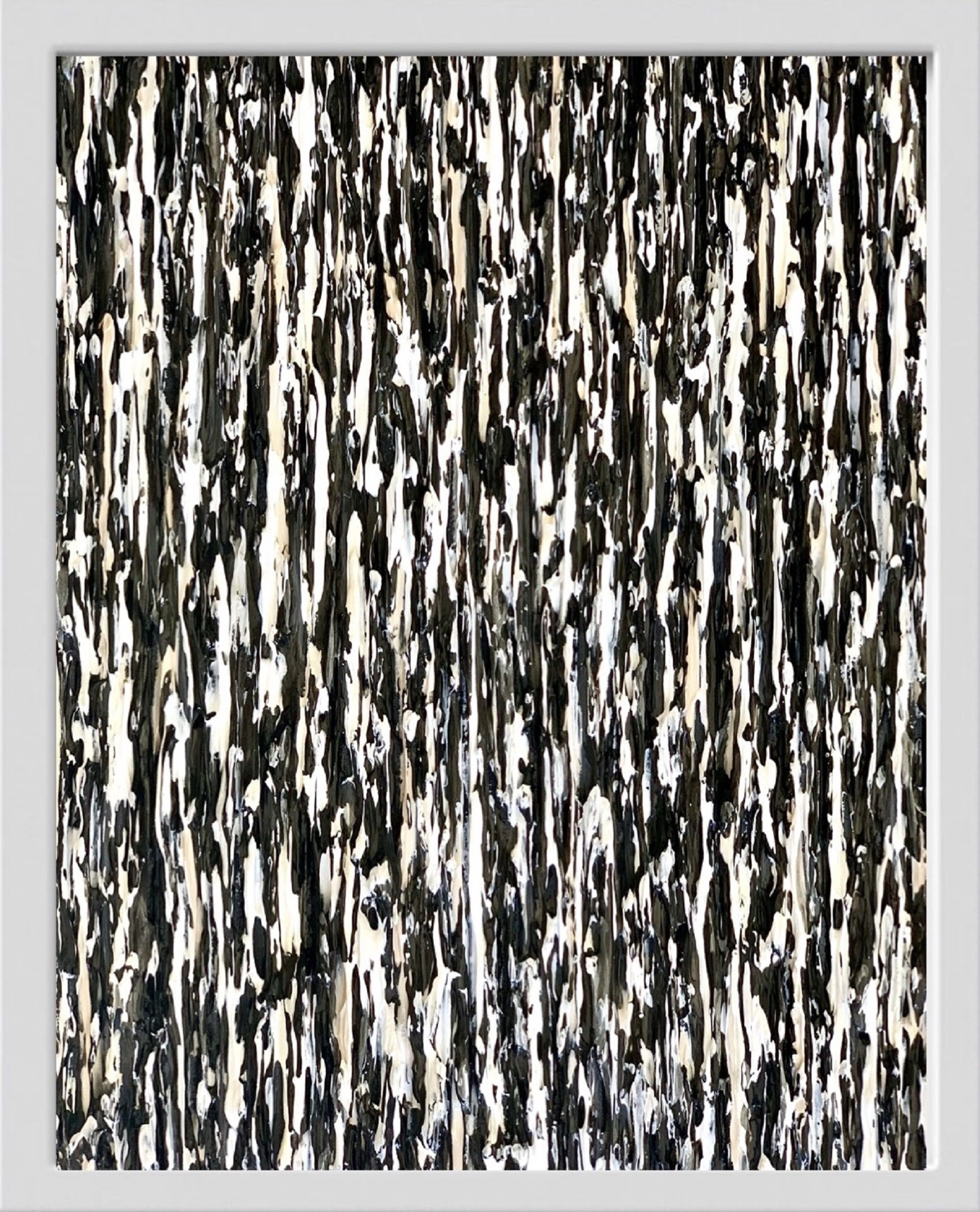 Daniela Pasqualini, Visual Dance I - Black & White - Framed- Ready to hang Daniela Pasqualini, Visual Dance I - Black & White - Framed- Ready to hang