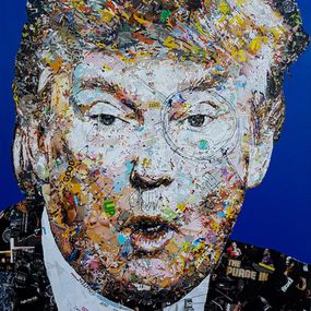 Painting, Donald Trump - American Idiot, Virut Panchabuse