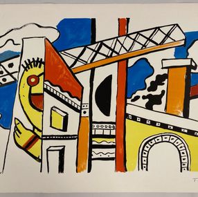 Drucke, Le Viaduc, Fernand Léger