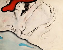 Painting, Autoportrait 5, Sounya Whang
