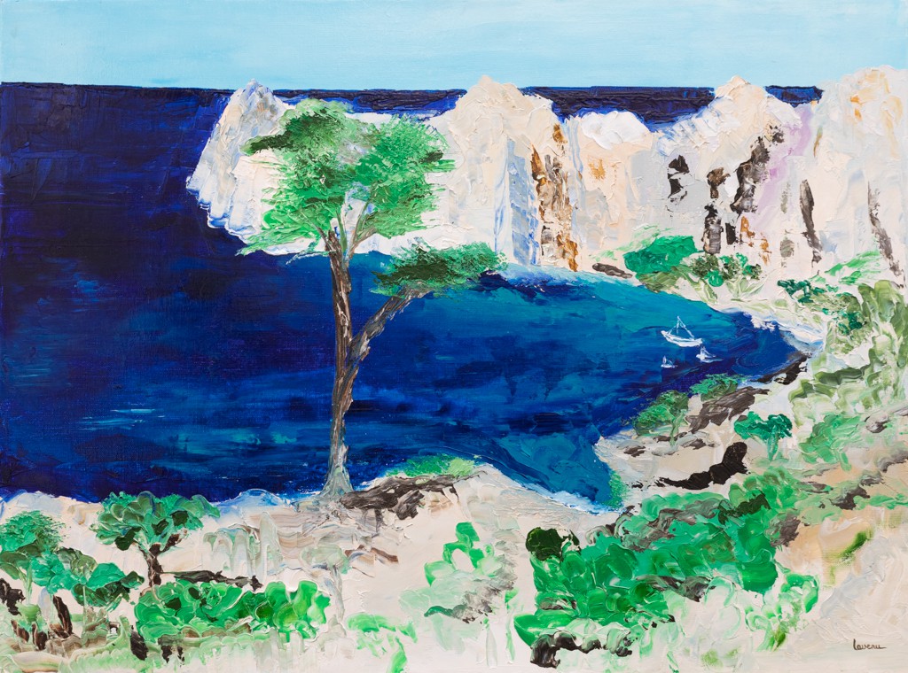 Françoise Lavenu, Calanques - série Méditerranée Françoise Lavenu, Calanques - série Méditerranée