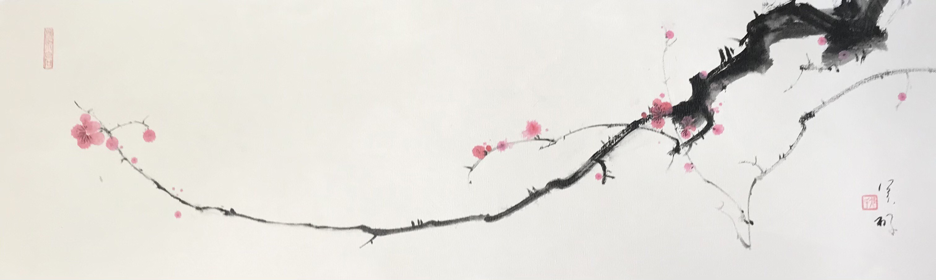 Ji Wu, Fleur de prunier Ji Wu, Fleur de prunier