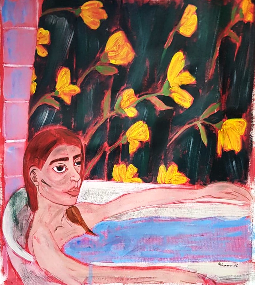 Meriame Louattani, Le bain Meriame Louattani, Le bain