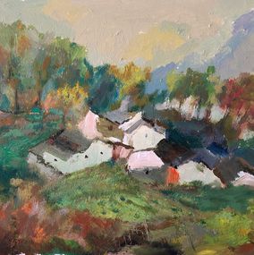 Painting, Village 8, Daozhou Huang