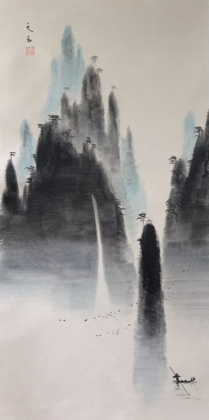 Yun Zhi, Paysage de Zen 10 Yun Zhi, Paysage de Zen 10