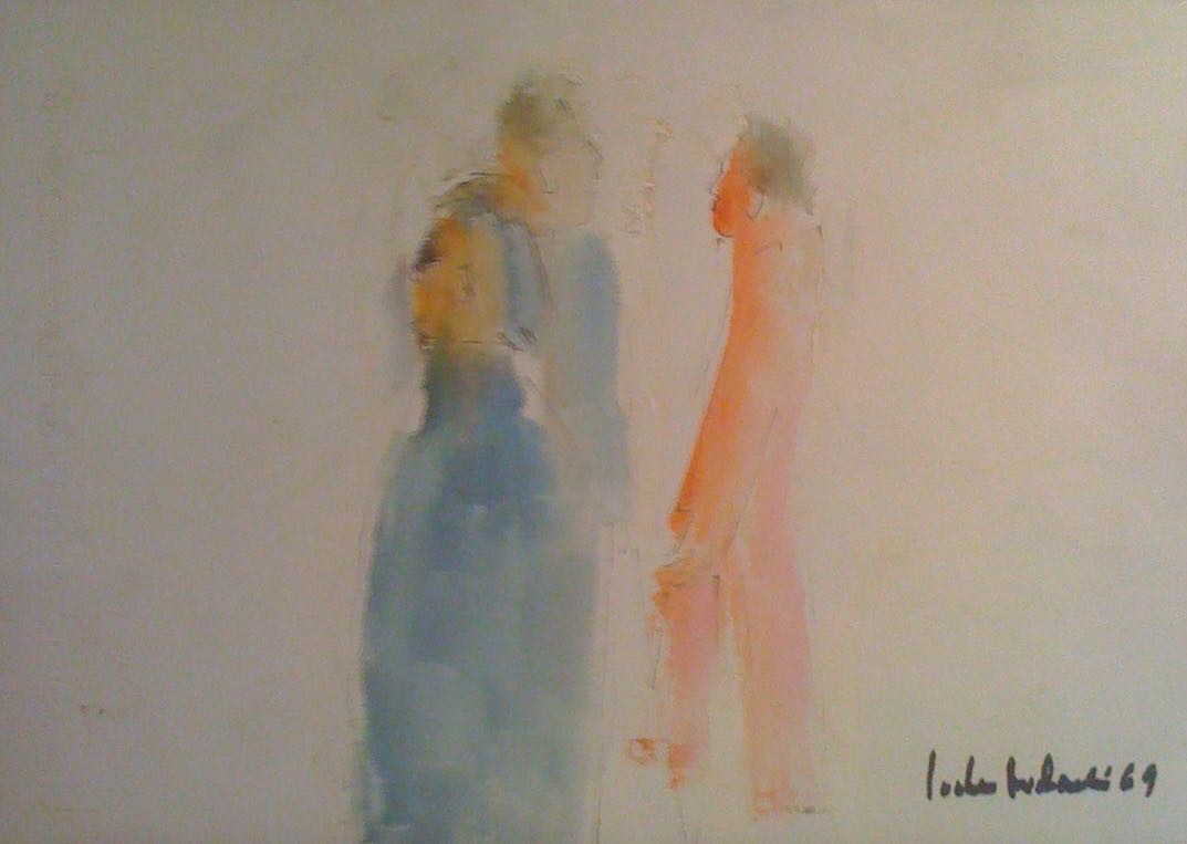 Jochen Michaelis, White Paris Blanc La rencontre 1969 The meeting Jochen Michaelis, White Paris Blanc La rencontre 1969 The meeting
