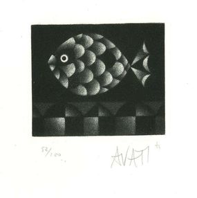 Print, Fish, Mario Avati