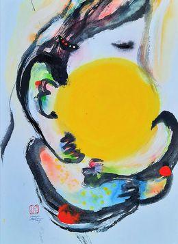 Painting, Amoureuse 10, Sounya Whang