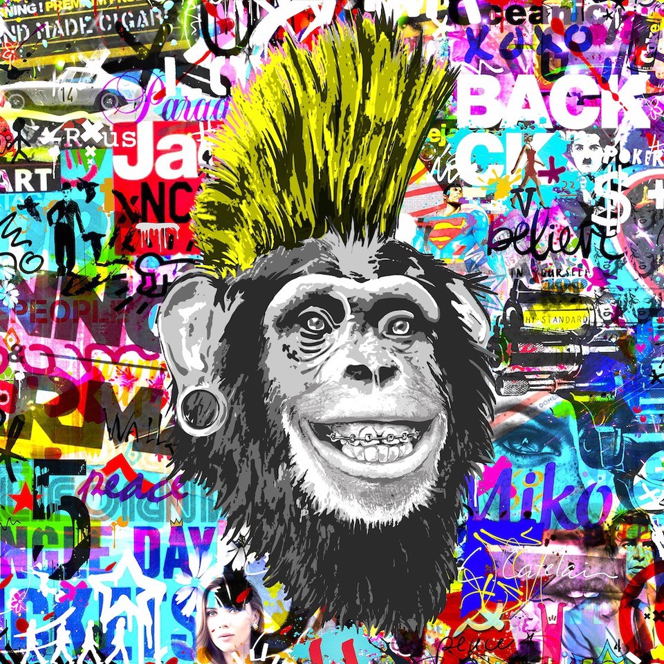 Christophe Catelain, Crazy Yellow Monkey Christophe Catelain, Crazy Yellow Monkey