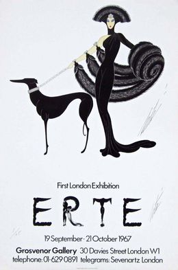 Symphony in Black, Erte Tirtoff