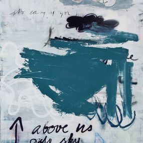 Gemälde, Above us only sky, Manuela Karin Knaut