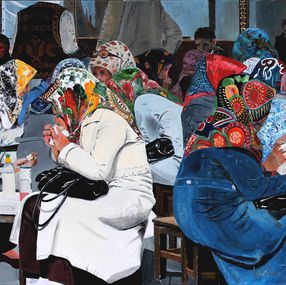 Gemälde, Lunch Time, Max Baris