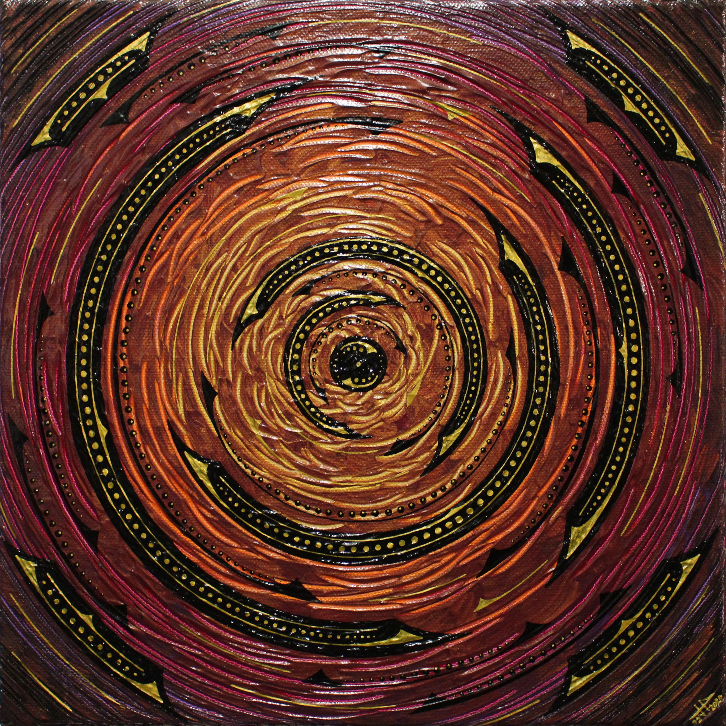 Jonathan Pradillon, Rotation or orange violette Jonathan Pradillon, Rotation or orange violette
