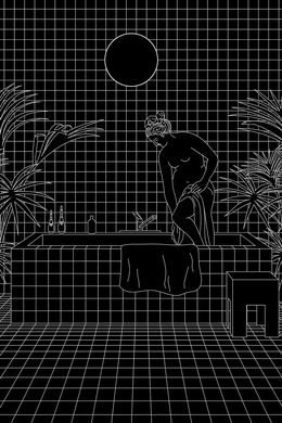 The girl in bath, Fabiola Morcillo