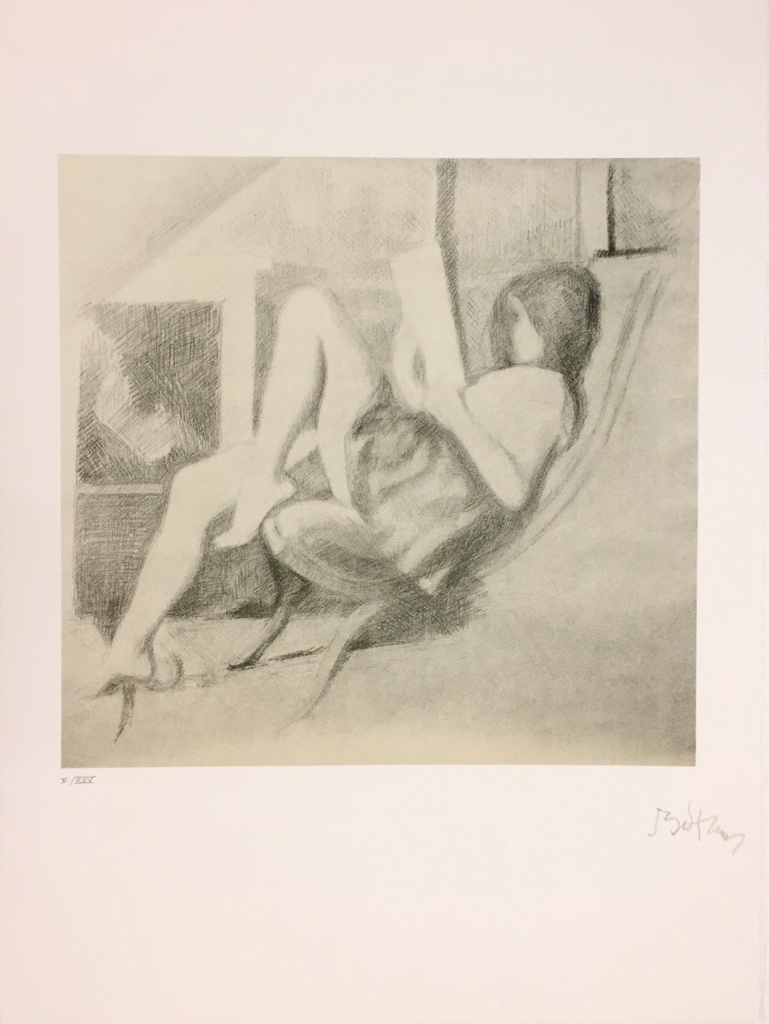 Balthus, Jeune fille Assise Balthus, Jeune fille Assise