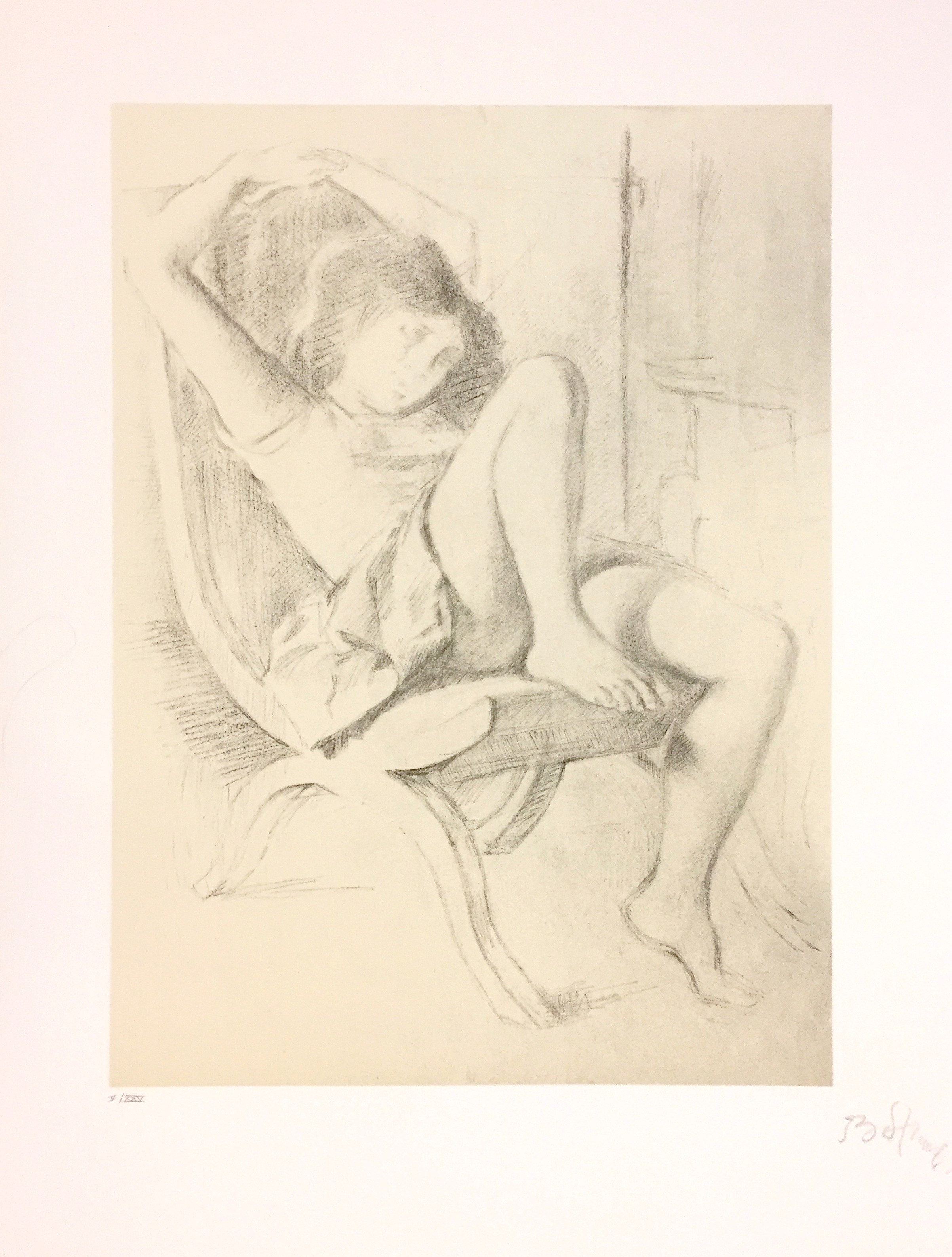 Balthus, Jeune fille Balthus, Jeune fille