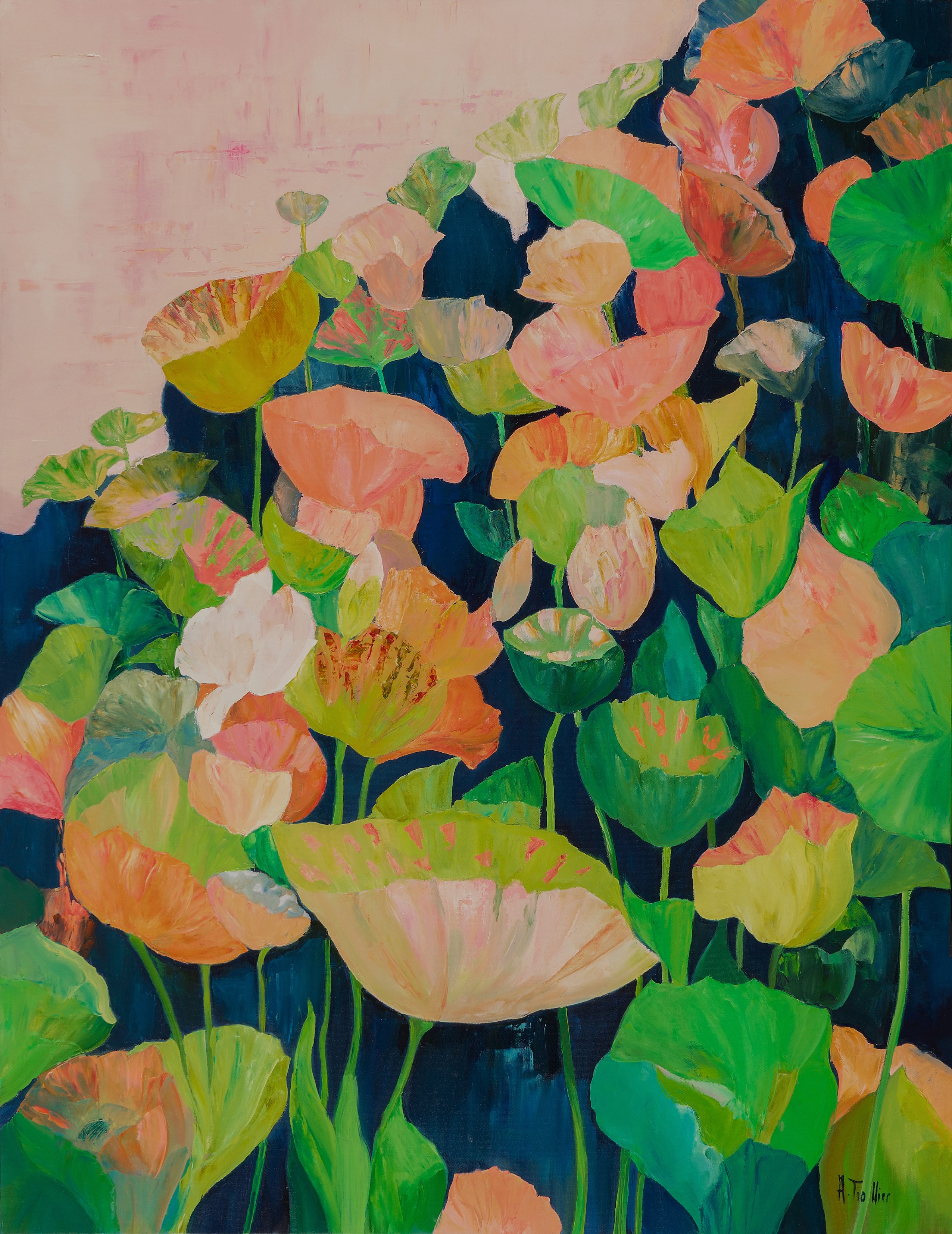 Agnès Tiollier, Fleurs d'eau Agnès Tiollier, Fleurs d'eau