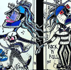 Gemälde, Rock'n Roll, Max Rovira