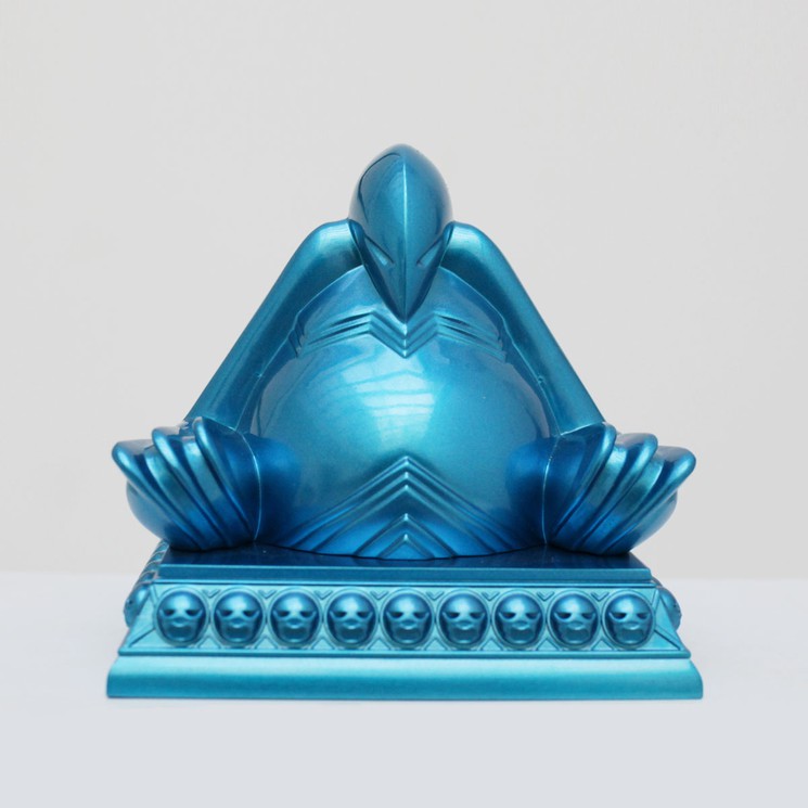 Le Dieu Noir Bleu Electrique By Philippe Druillet Sculpture Artsper