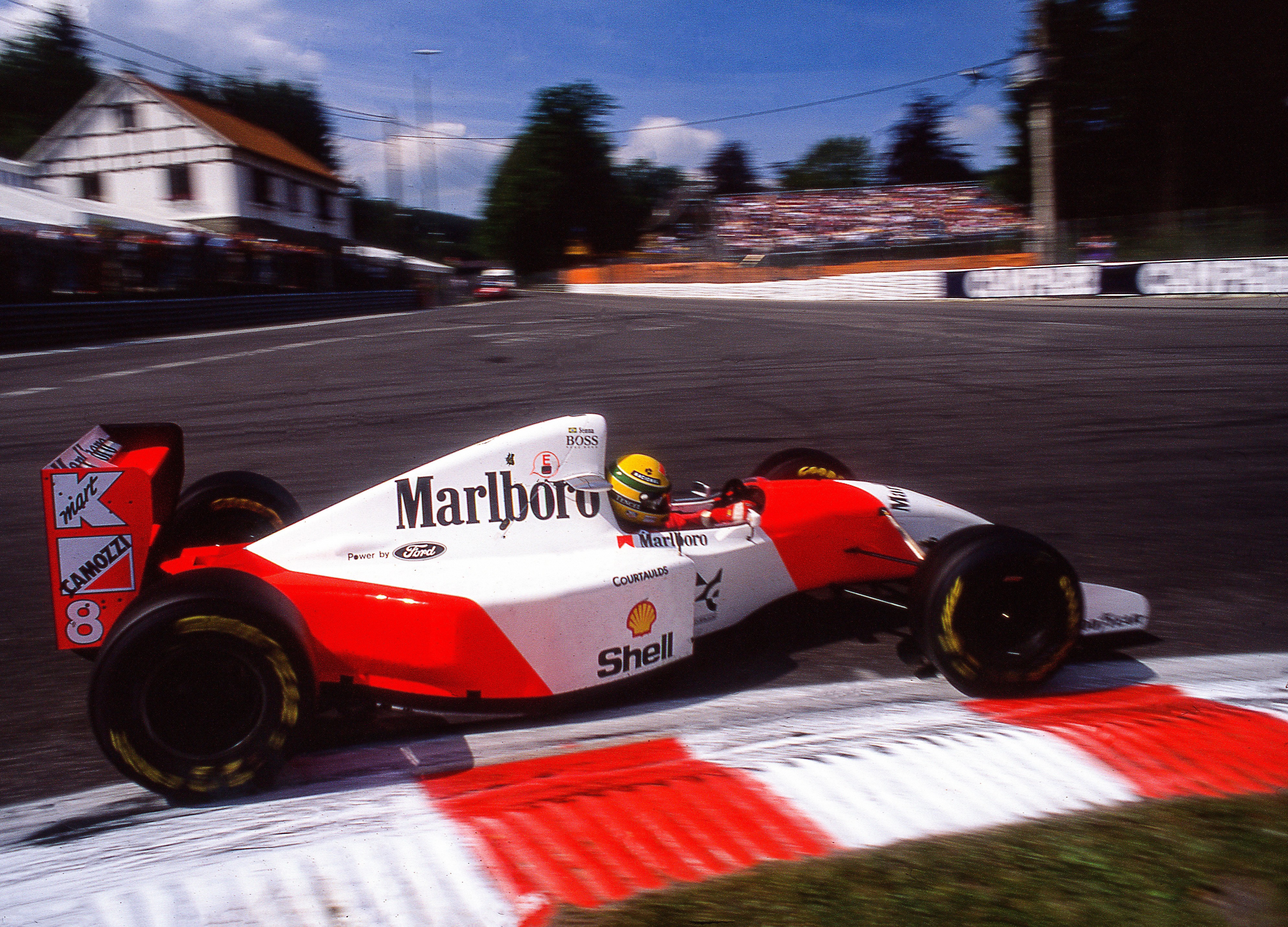 Dominique Leroy, Ayrton Senna GP de Belgique Dominique Leroy, Ayrton Senna GP de Belgique