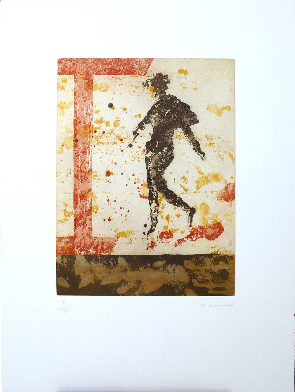 Pierre-Marie Brisson, Figure, gravure originale Pierre-Marie Brisson, Figure, gravure originale