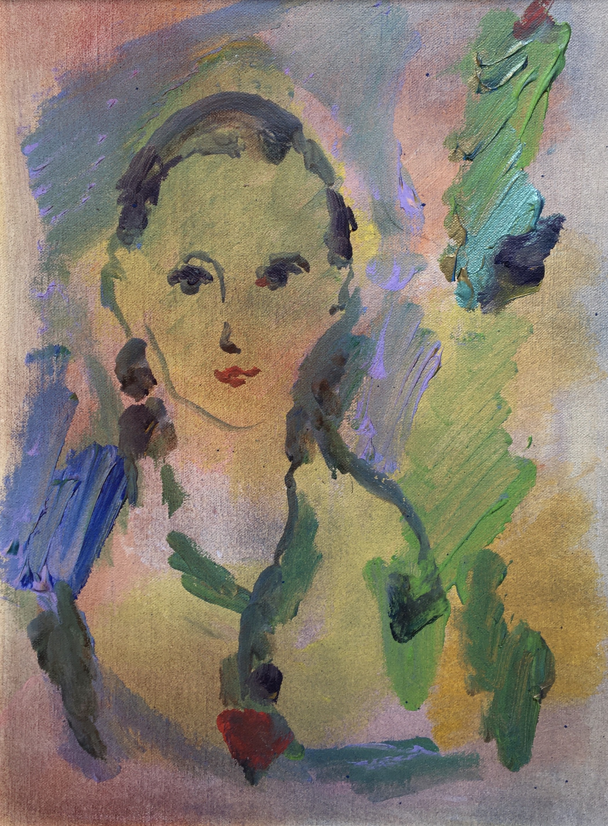 Ernesto Treccani, Jeune femme Ernesto Treccani, Jeune femme