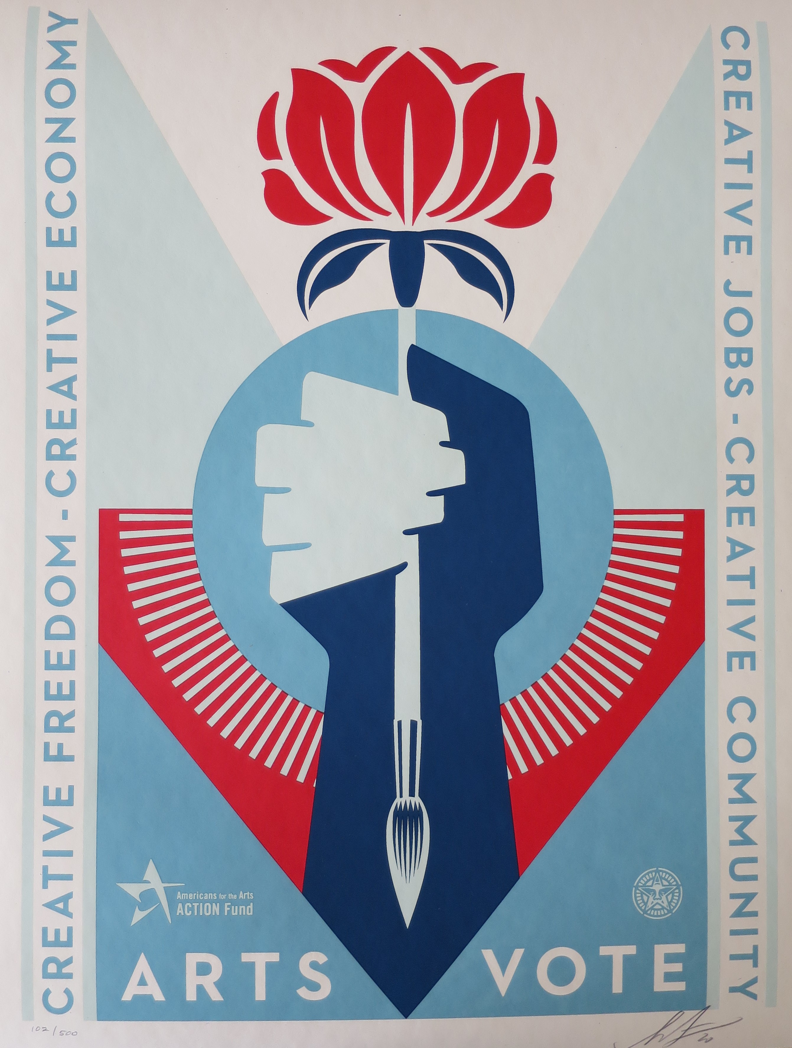 Shepard Fairey (Obey), Arts Vote Shepard Fairey (Obey), Arts Vote