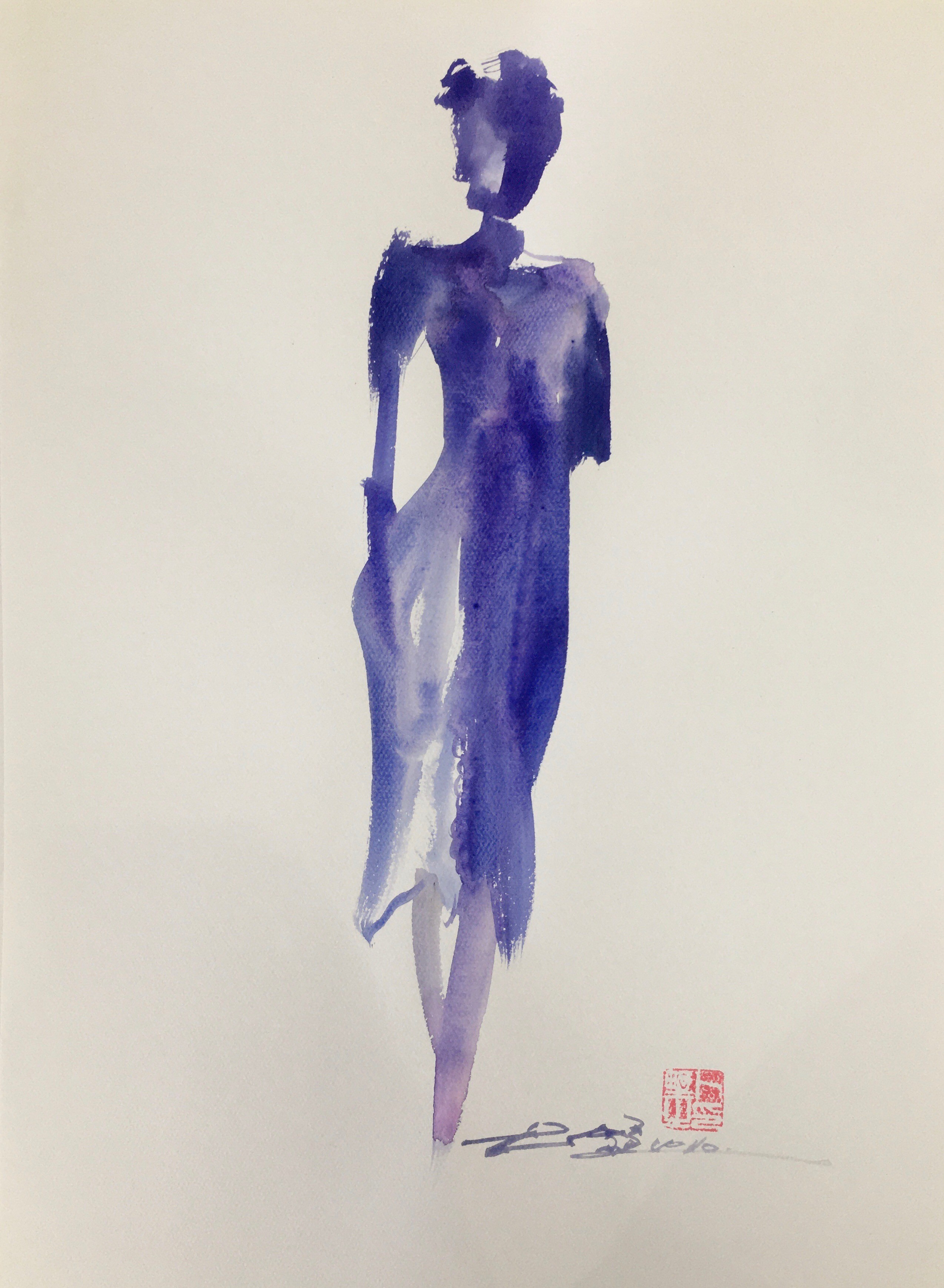 Ye Pu, Femme de la Ville II Ye Pu, Femme de la Ville II