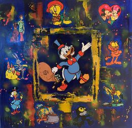 Painting, Oncle Picsou Fortune, Angelo Garbo