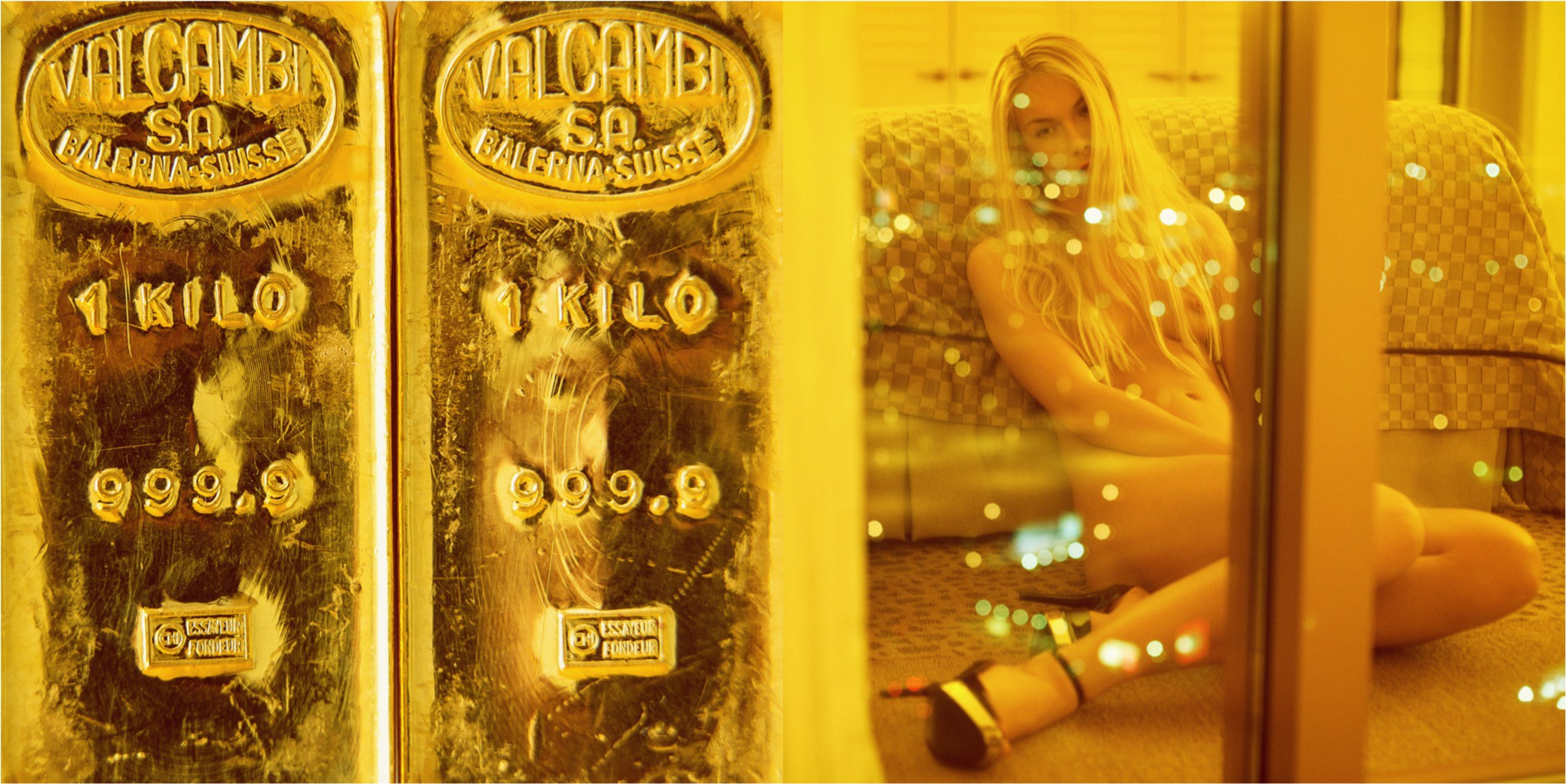 Guido Argentini, Opening A Wall Of Gold Guido Argentini, Opening A Wall Of Gold