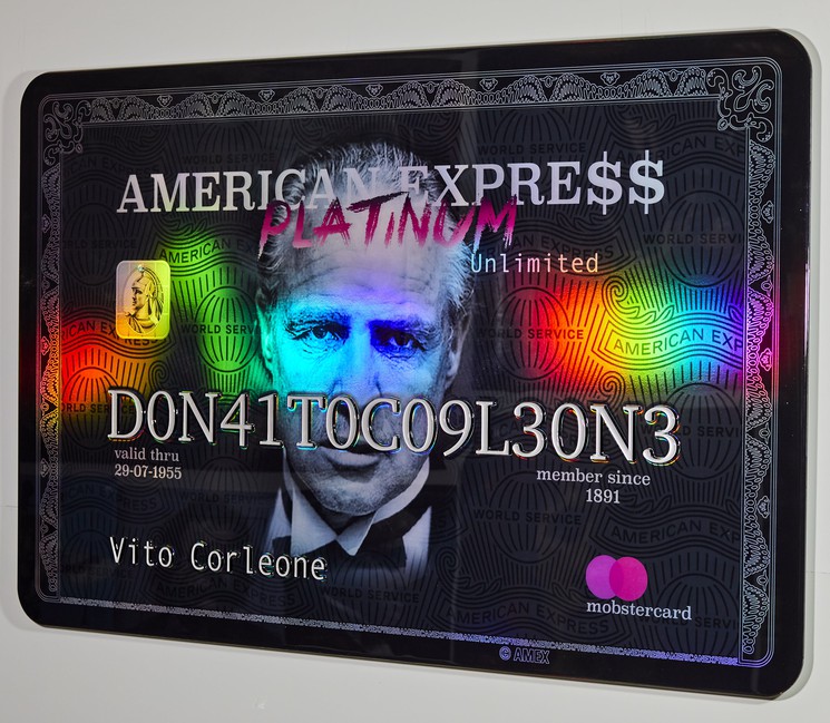 Diederik Van Apple, Godfather express, Print on aluminium