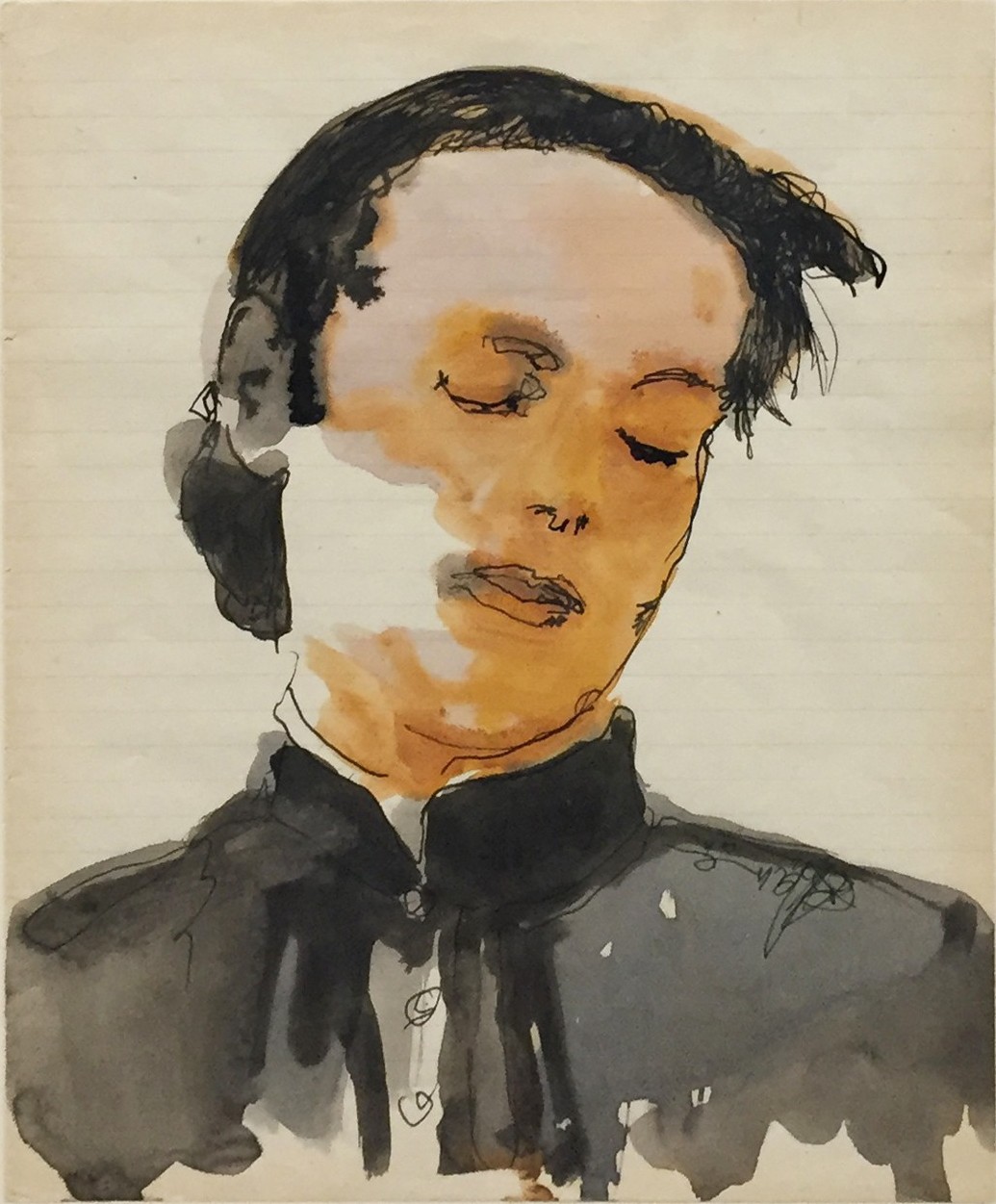 Gwendoline Hausermann, Salpetrière, portrait #1 Gwendoline Hausermann, Salpetrière, portrait #1