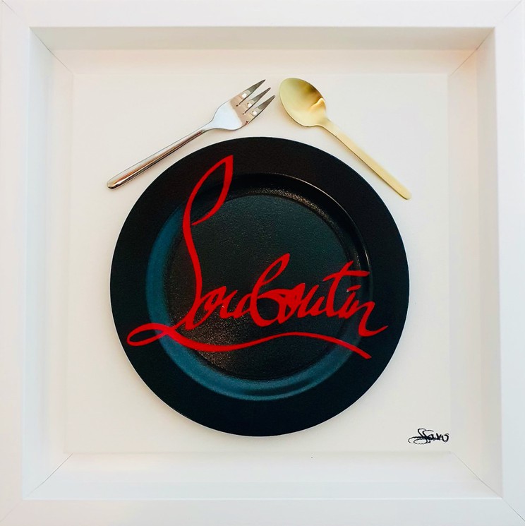 louboutin plate