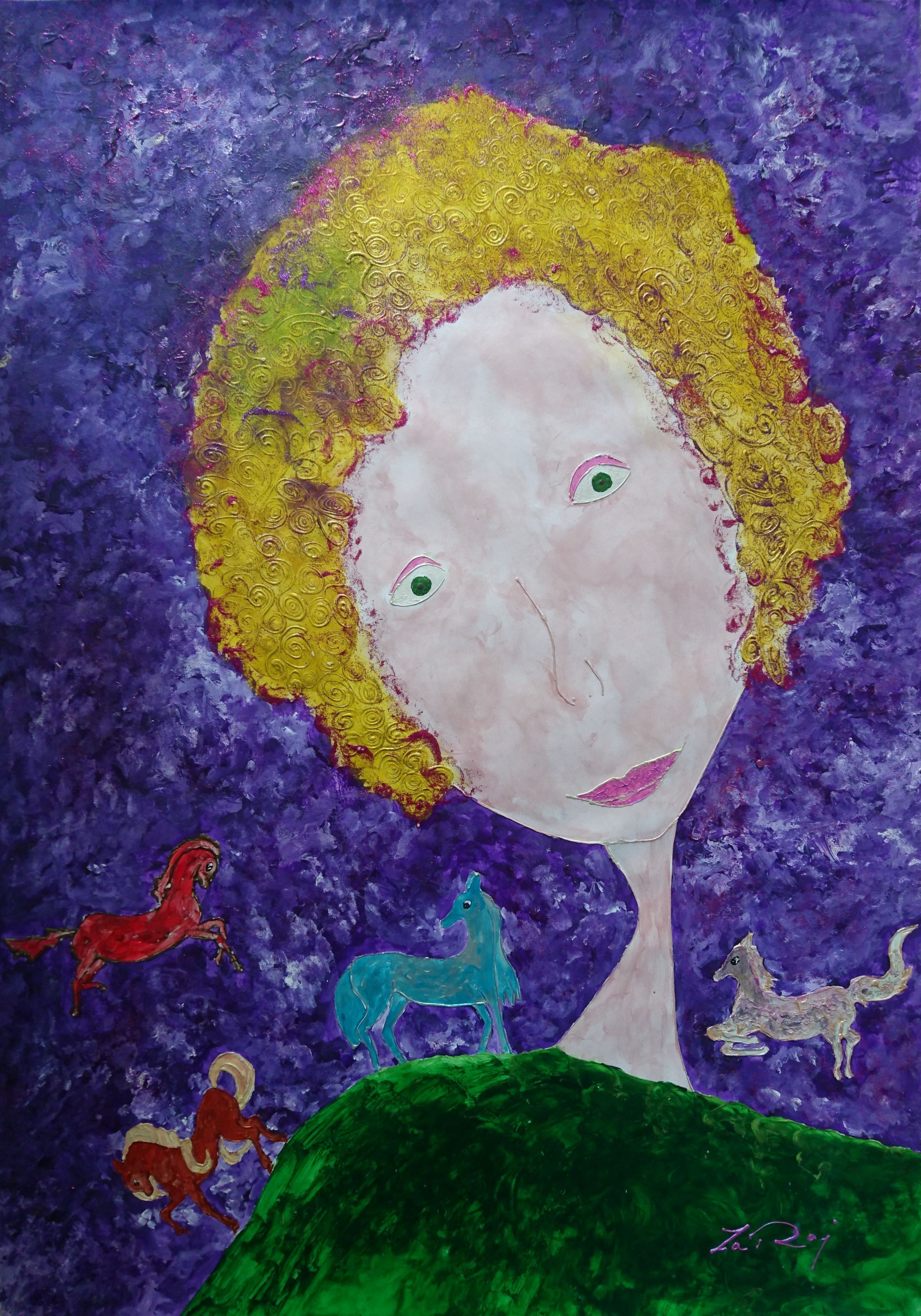 Katarina Olympia Zaraj, The Horse Keeper I / Le gardien de cheval II Katarina Olympia Zaraj, The Horse Keeper I / Le gardien de cheval II