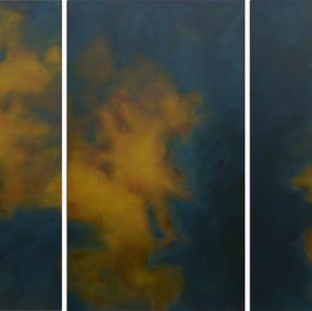 Peinture, Ciel de nuit, Frédéric Choisel