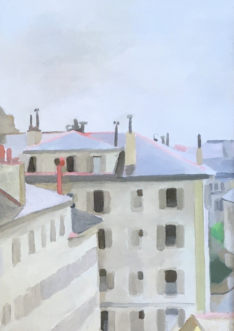 Jean Bernard, Vue sur les toits Jean Bernard, Vue sur les toits