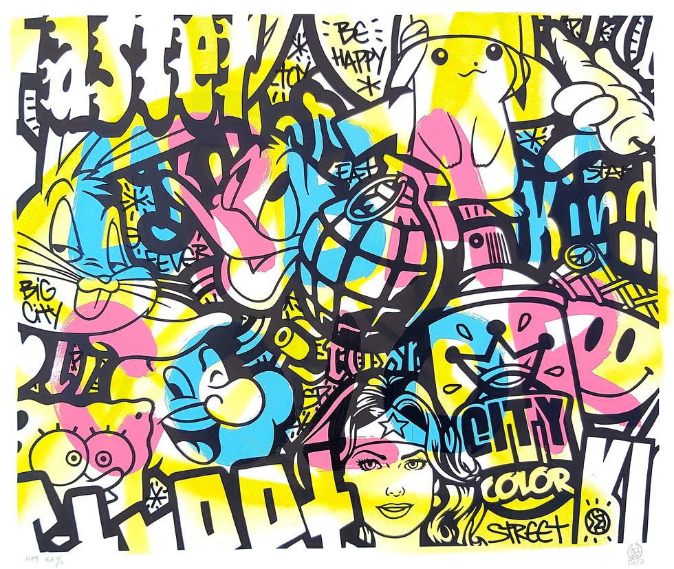 Speedy Graphito, Urban color Speedy Graphito, Urban color
