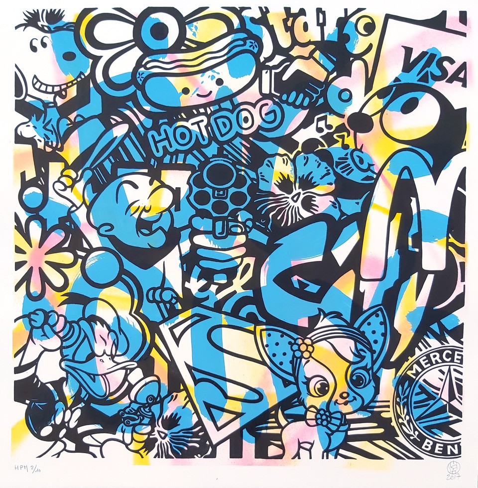 Speedy Graphito, Blue city / HPM Speedy Graphito, Blue city / HPM