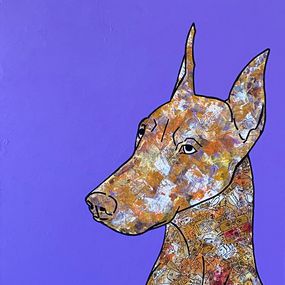 Painting, The Dog, Amogh Katyayan