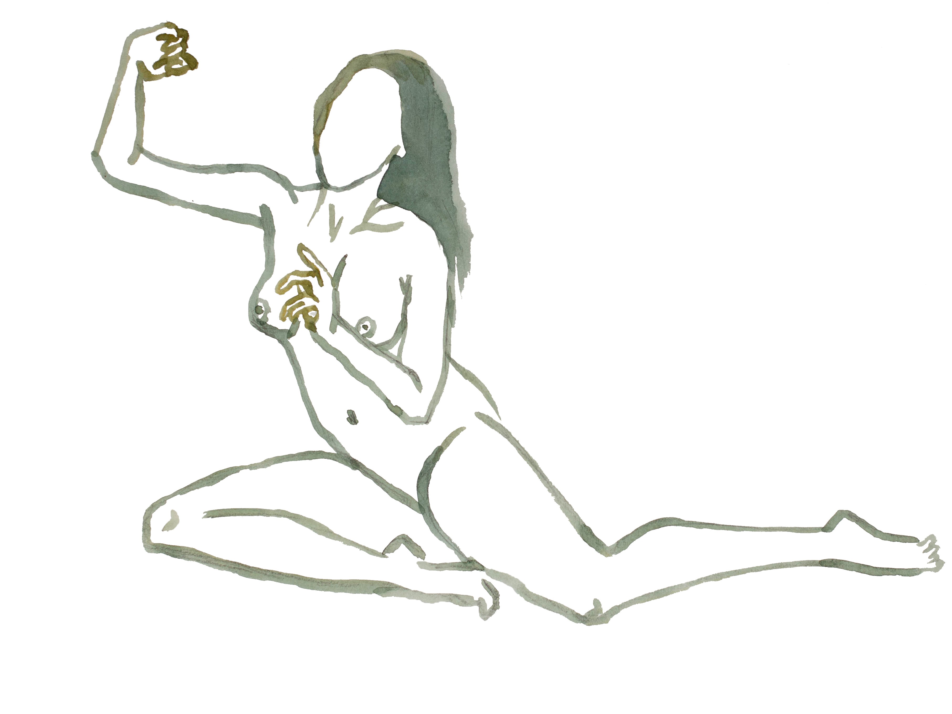 Elizabeth Becker, Nude No. 43 Elizabeth Becker, Nude No. 43