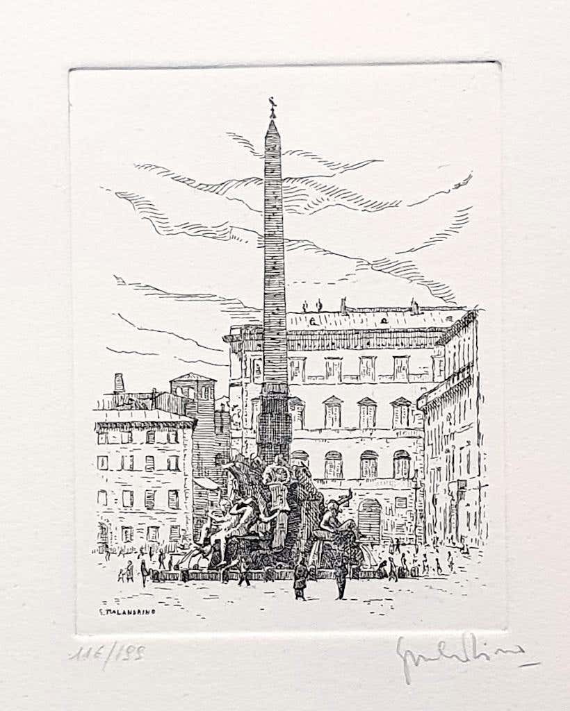 Giuseppe Malandrino, Navona Square/Rome Giuseppe Malandrino, Navona Square/Rome