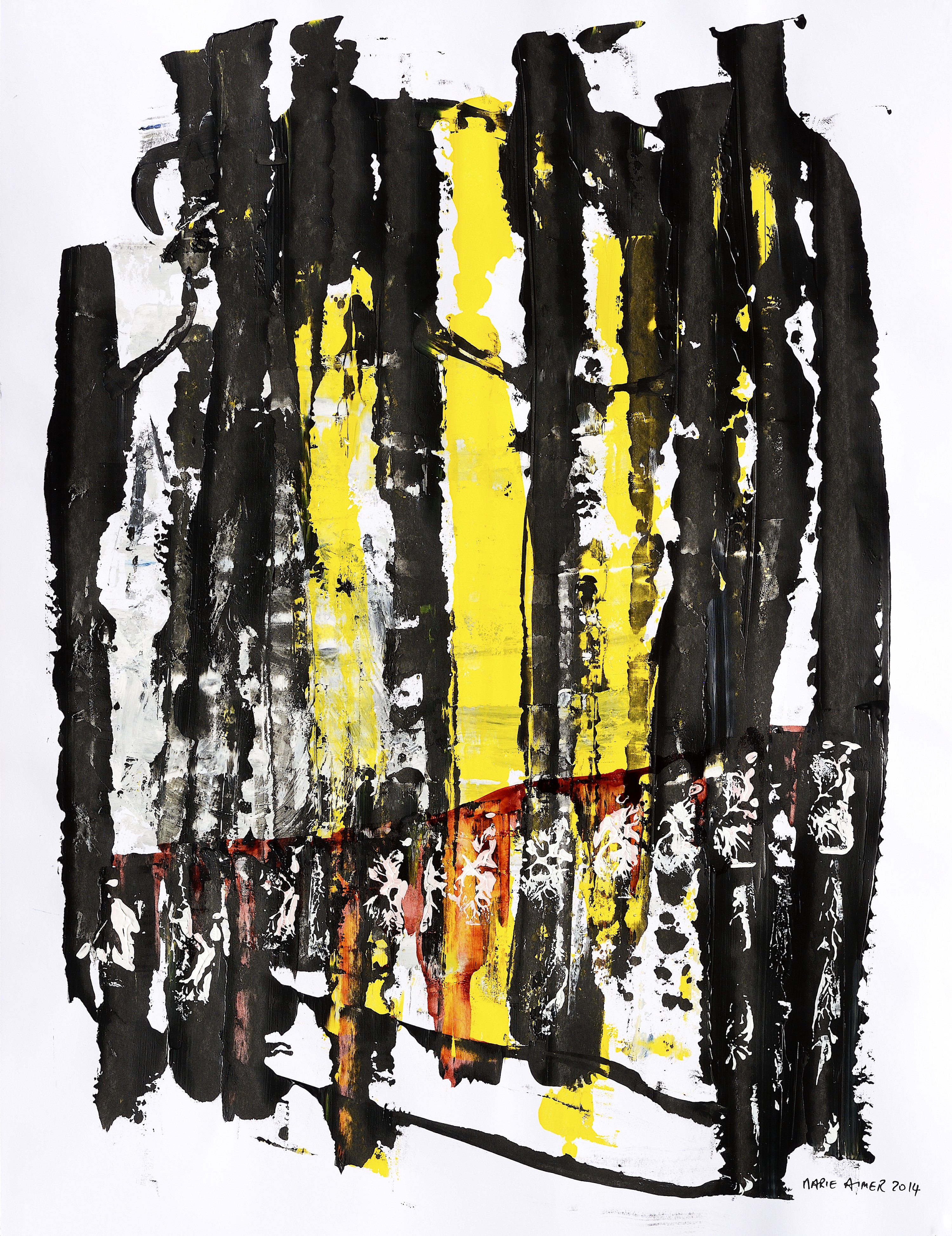 Marie Aimer, Abstrait N°5 (MR57) Marie Aimer, Abstrait N°5 (MR57)