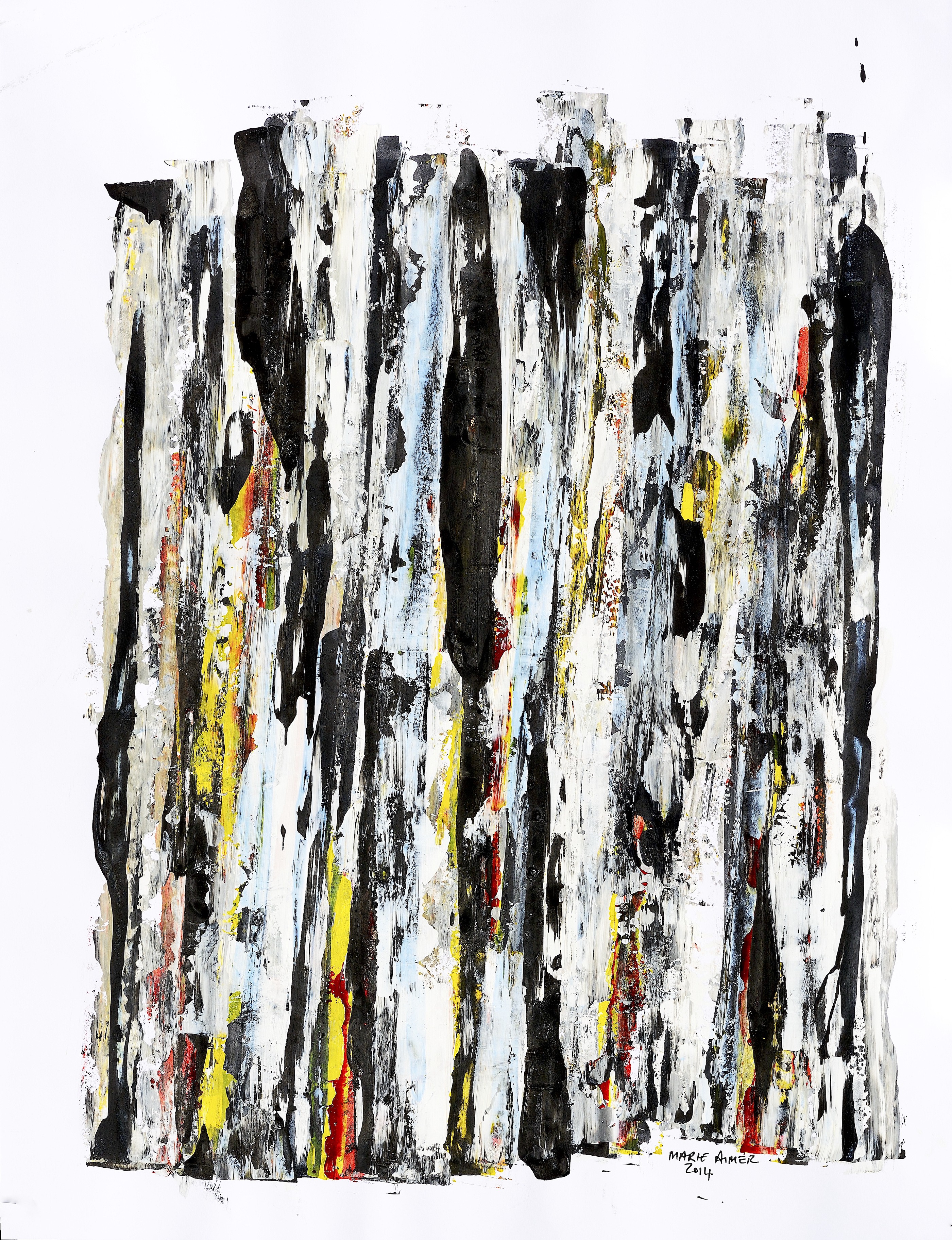Marie Aimer, Abstrait N°2 (MR60) Marie Aimer, Abstrait N°2 (MR60)