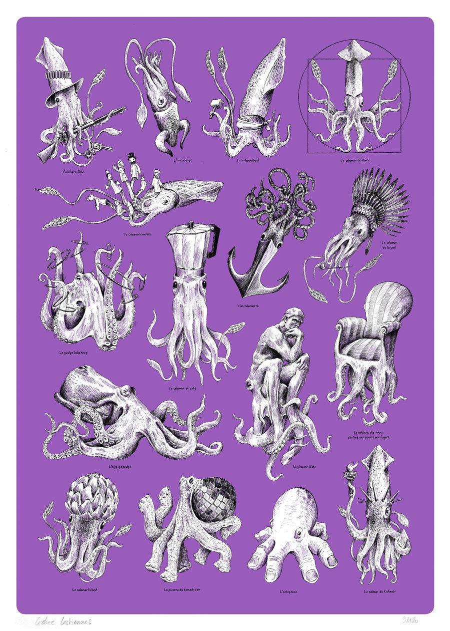 Cédric Lestiennes, Les Poulpes Cédric Lestiennes, Les Poulpes