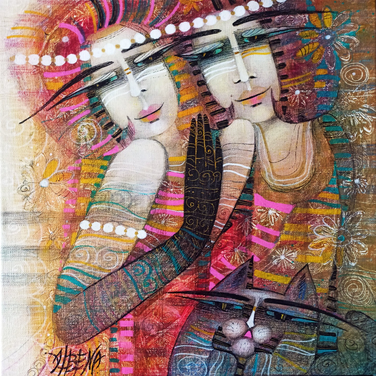 Albena Vatcheva, Flower girls Albena Vatcheva, Flower girls
