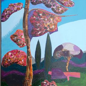 Painting, L'Arbre en Couleurs, Khatis