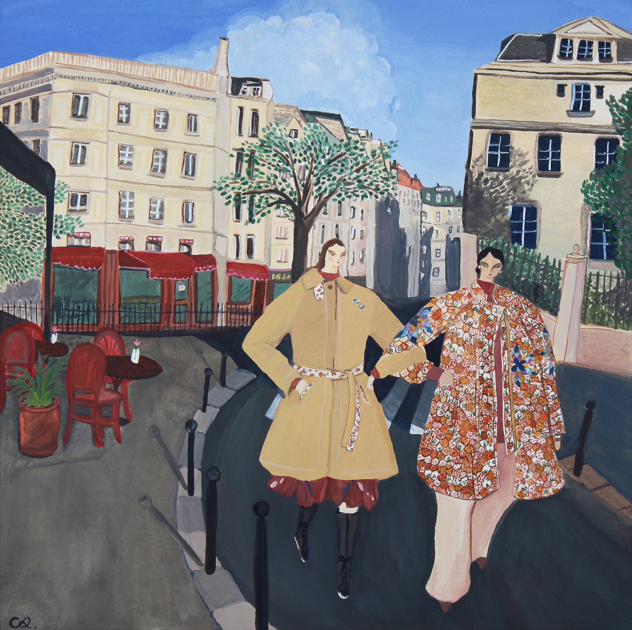 Claudia Radvanyi, Parisian Morning Claudia Radvanyi, Parisian Morning