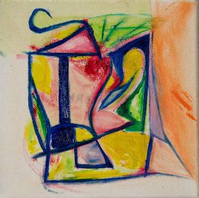 Peinture, Pink Shadow, Giorgio Lo Fermo