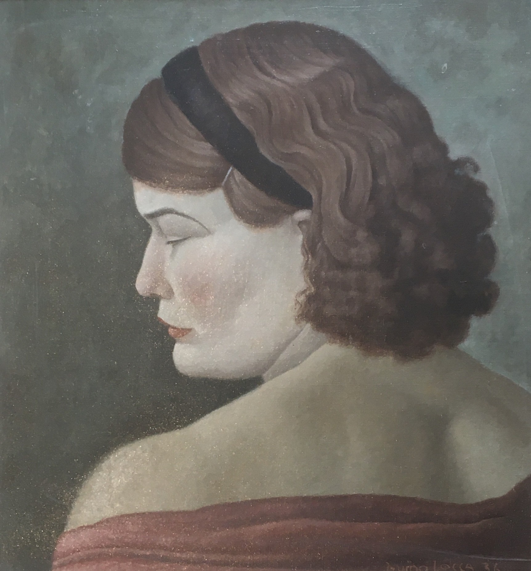 Guido Locca, Jeune femme à la larme Guido Locca, Jeune femme à la larme