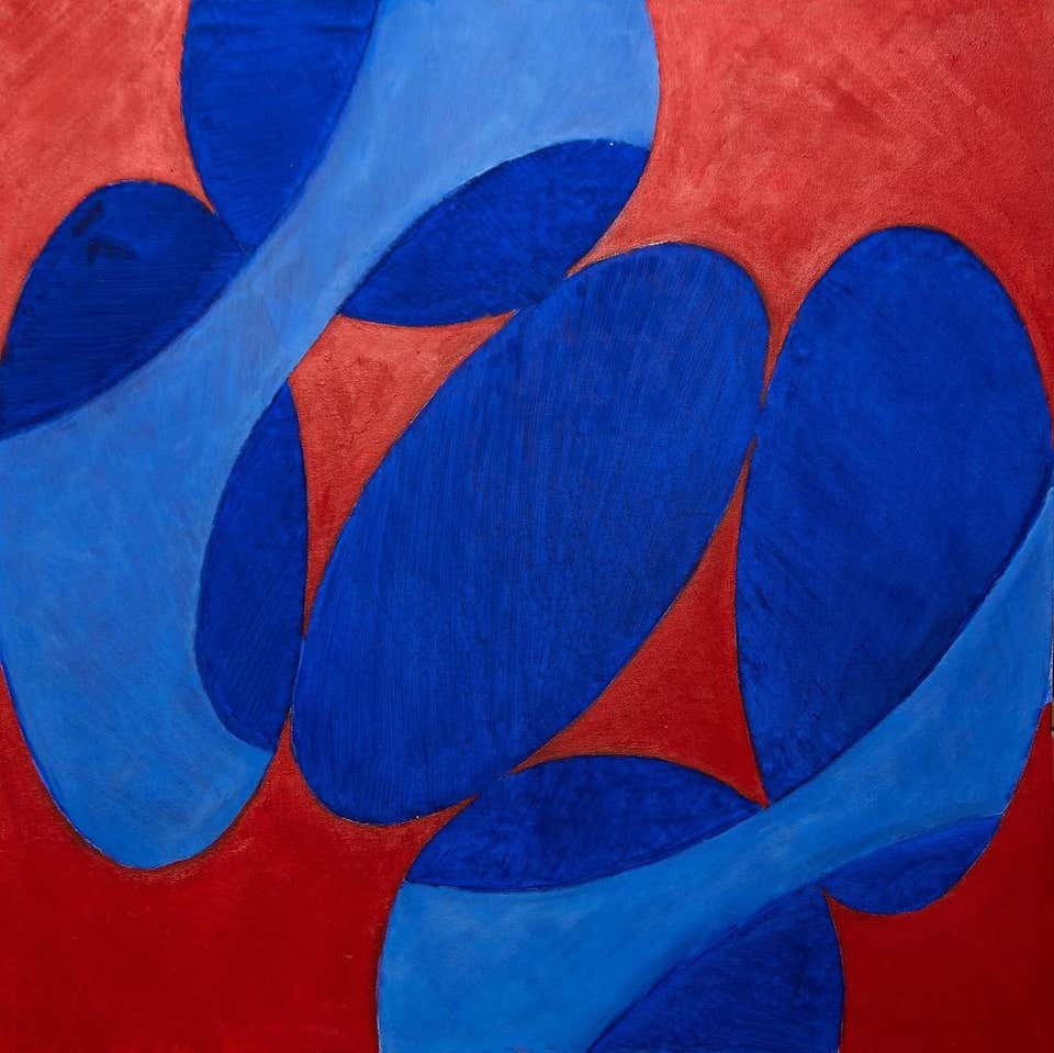 Giorgio Lo Fermo, Ellipses on Red Giorgio Lo Fermo, Ellipses on Red